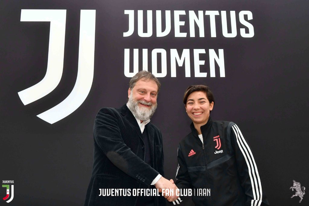 آناهیتا زمانیان به یوونتوس پیوست