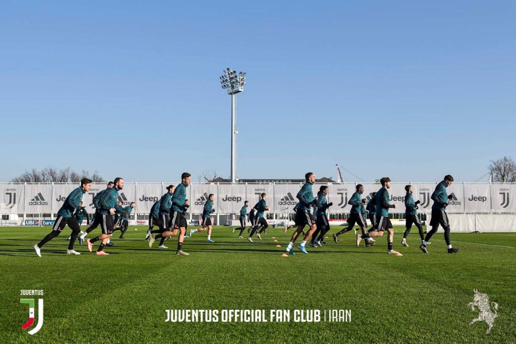 اولین تمرین یووه در سال جدید