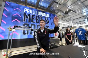 حضور دیبالا در فروشگاه بزرگ باشگاه یوونتوس