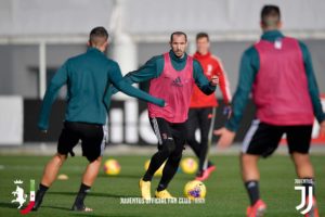 بازگشت کیه‌لینی به تمرینات