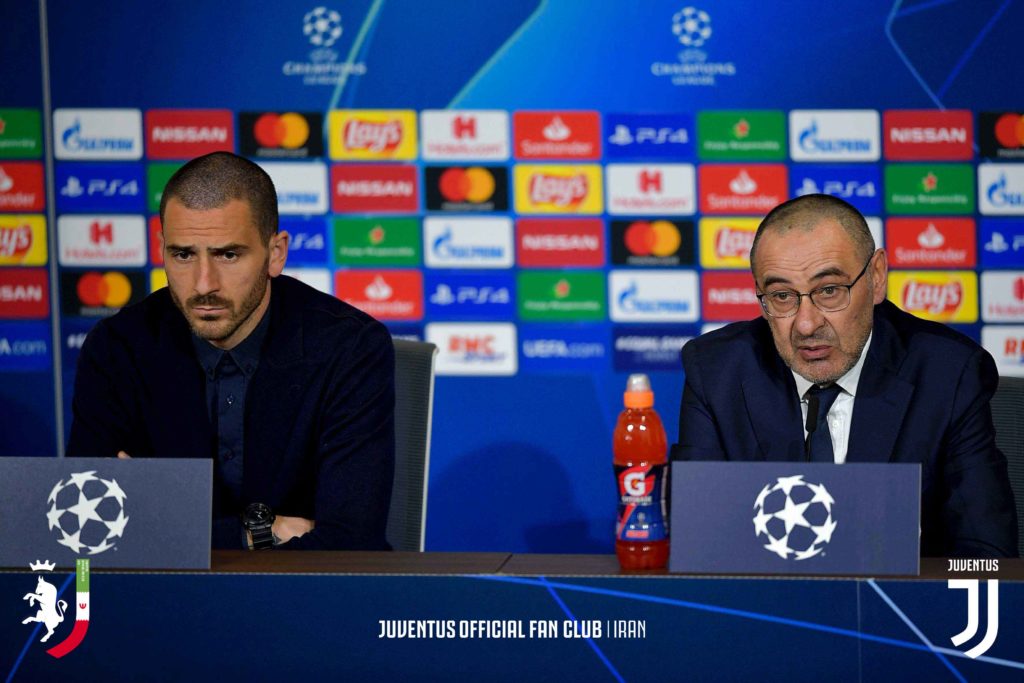 مصاحبه ساری و بونوچی قبل از بازی با لیون