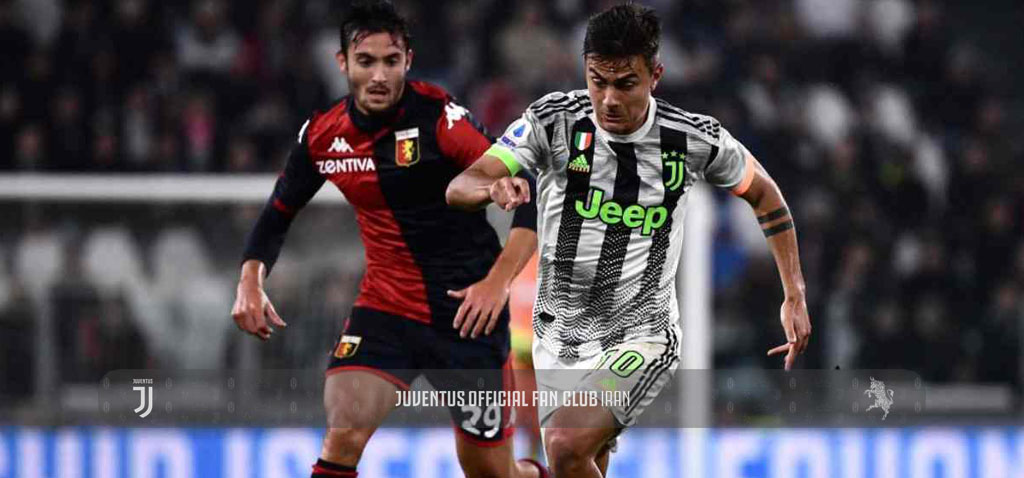 آمار بازی جنوا - یووه