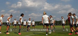 تمرینات پیش فصل بانوان یوونتوس