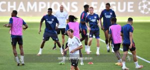 تمرین لیون در استادیوم آلیانز