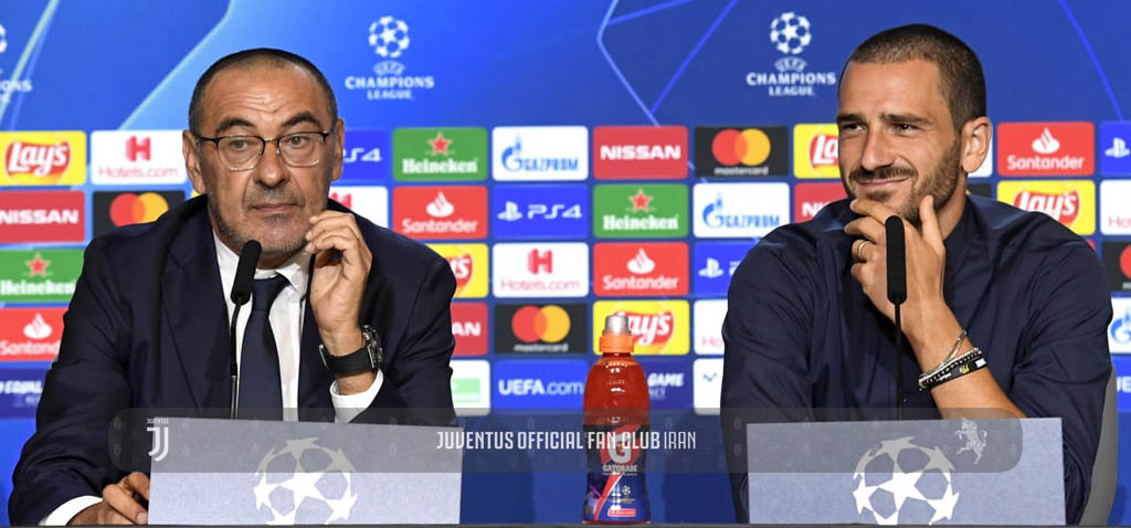 صحبت های ساری و بونوچی پیش از بازی یووه - لیون