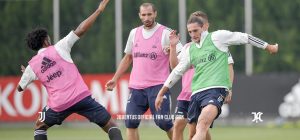 ادامه تمرینات برای بازی مقابل رم