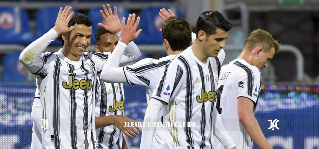 پیروزی یوونتوس در شب درخشش کریستیانو رونالدو