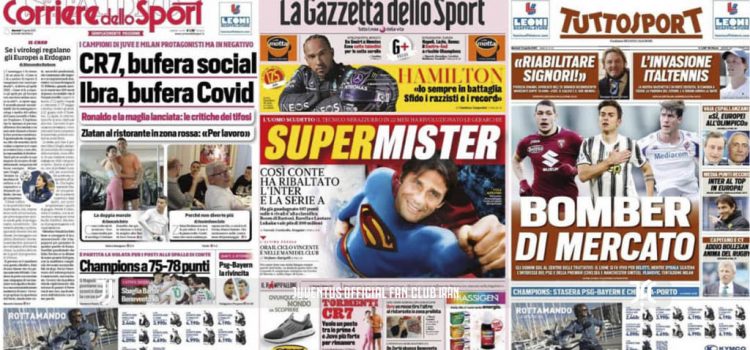 روزنامه های تاریخ 13 آپریل - 24 فروردین