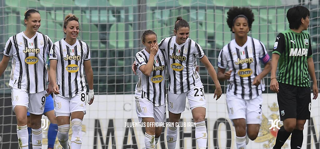 پنج آمار از بازی بانوان ساسولو - یوونتوس