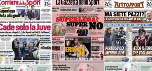 روزنامه های تاریخ ۱۹ آپریل – ۳۰ فروردین