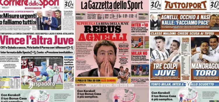 روزنامه های تاریخ 22 آپریل - 2 اردیبهشت