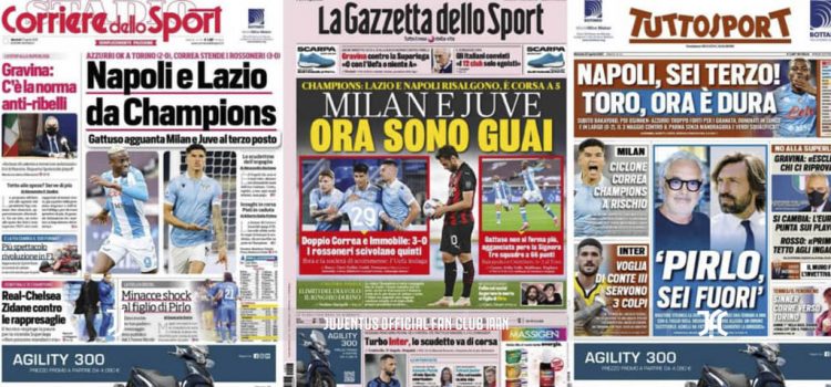 روزنامه های تاریخ 27 آپریل - 7 اردیبهشت