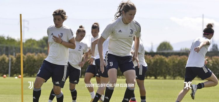 تمرینات دختران بیانکونره برای بازی پایانی