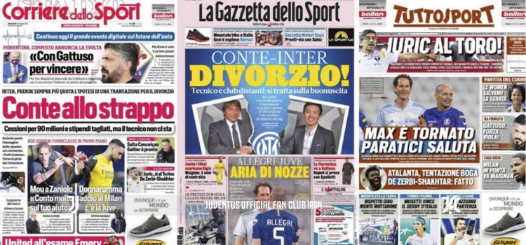 روزنامه های تاریخ 26 می - 5 خرداد