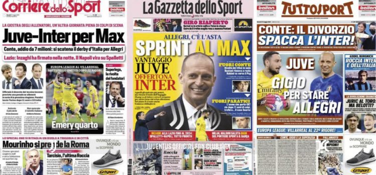 روزنامه های تاریخ 27 می - 6 خرداد