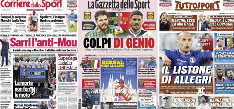 روزنامه های تاریخ 31 می - 10 خرداد