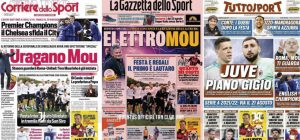 روزنامه های تاریخ ۶ می – ۱۶ اردیبهشت