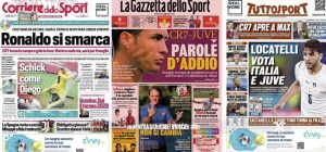 روزنامه های تاریخ ۱۵ ژوئن – ۲۵ خرداد