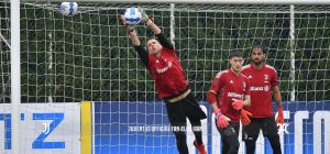 تمرین قبل از دیدار شنبه