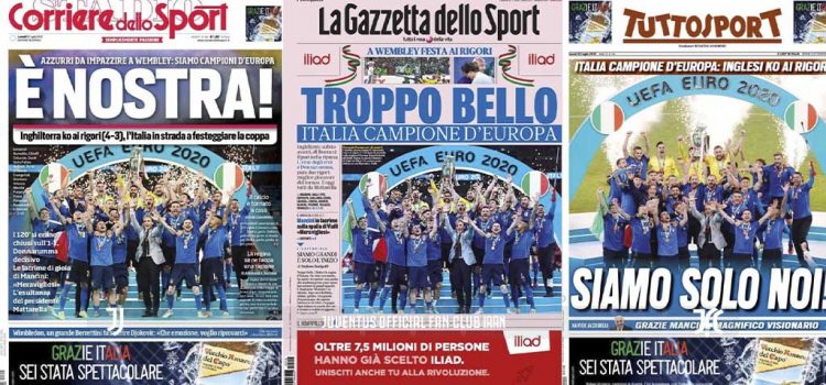 روزنامه های تاریخ 12 ژوئیه – 21 تیر