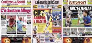 روزنامه های تاریخ 16 ژوئیه – 25 تیر