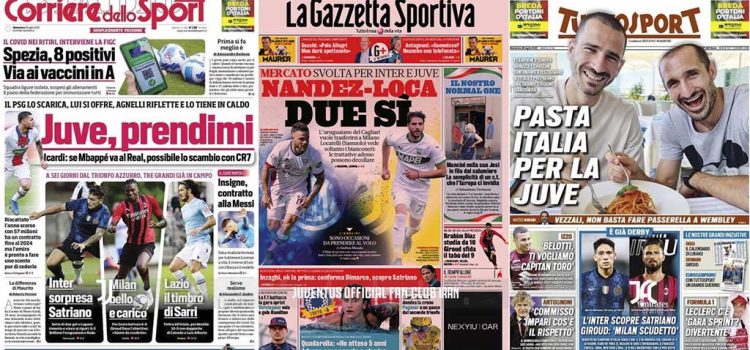 روزنامه های تاریخ 18 ژوئیه - 27 تیر