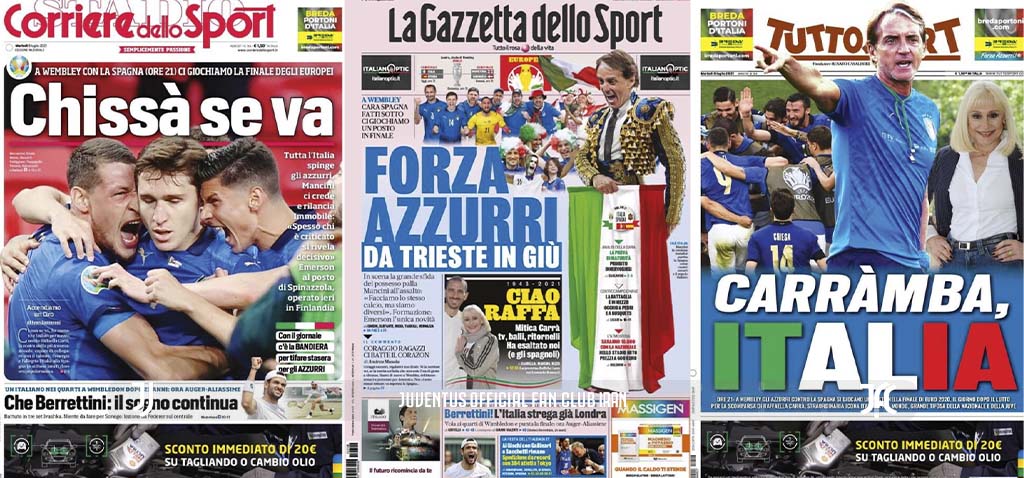 روزنامه های تاریخ 6 ژوئیه – 15 تیر