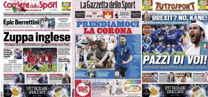 روزنامه های تاریخ 8 ژوئیه – 17 تیر