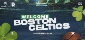 اعلام همکاری شرکت سوسیوس با تیم بسکتبال بوستون سلتیک