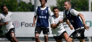 جلسات تمرین یووه پیش از دیدار با بارسا