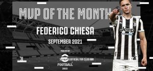 کیه زا بهترین بازیکن ماه سپتامبر یوونتوس