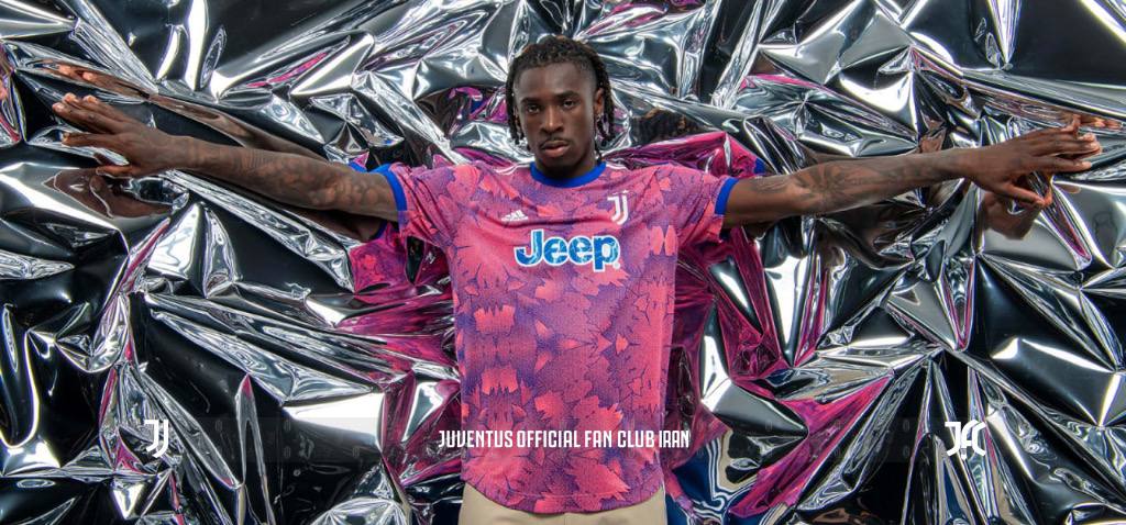 رونمایی از پیراهن سوم یوونتوس ۲۰۲۲/۲۰۲۳