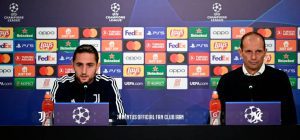 نشست مطبوعاتی یوونتوس پیش از بازی مکابی حیفا