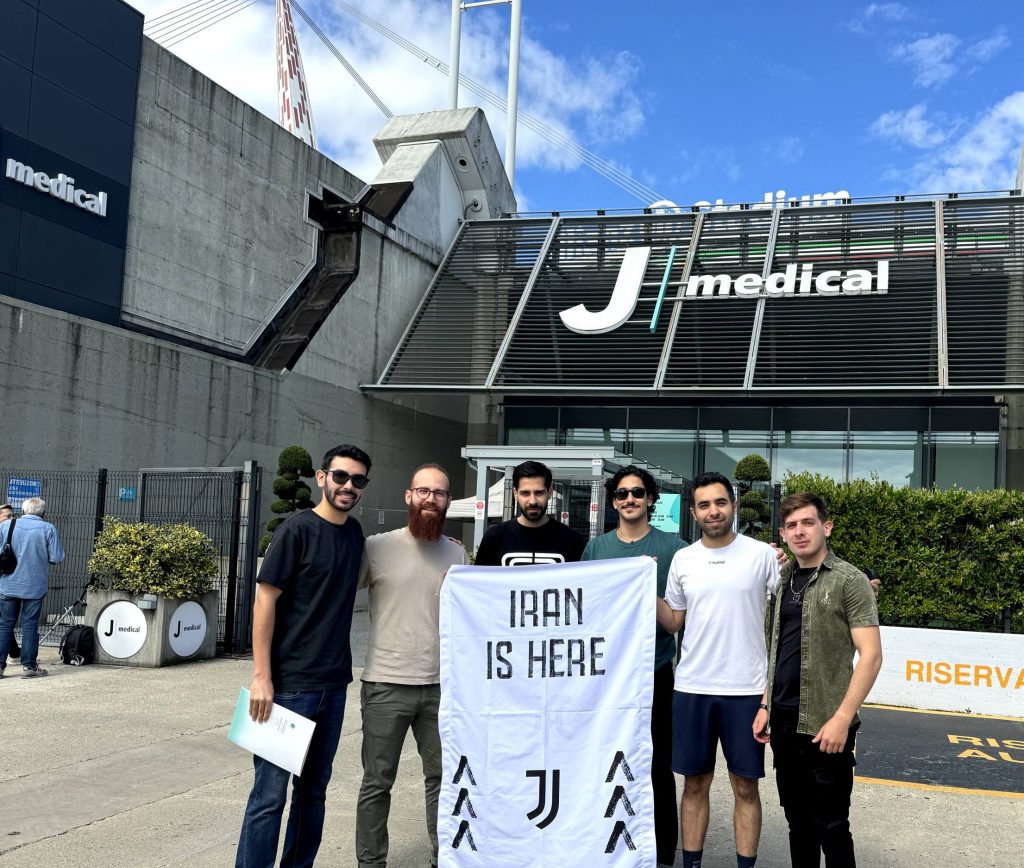 هواداران JOFCIRAN در کلینیک یوونتوس